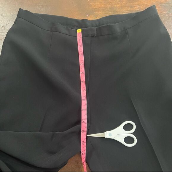 Kasper Classics Petite 8P Dress Work Quiet Luxury Trouser Front Zipper & Clasp - Picture 11 of 12